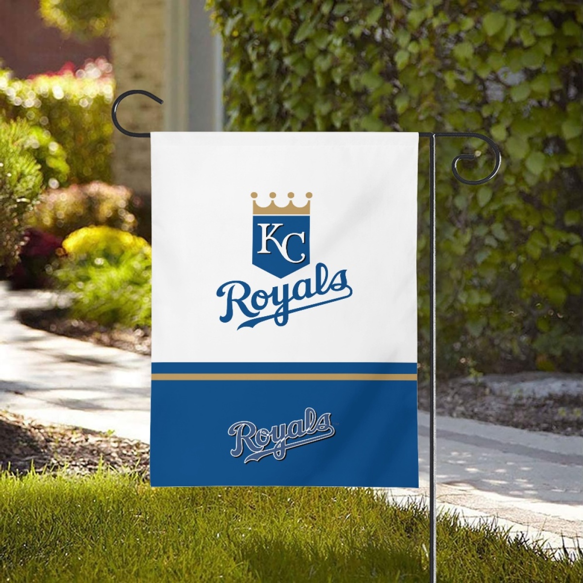Kansas City Royals Double-Sided Garden Flag 001 (Pls check description for details)